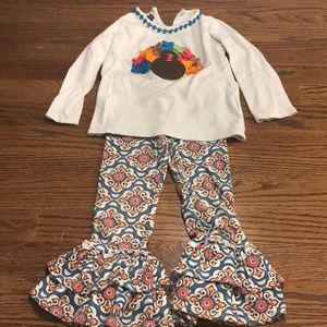Mud Pie Turkey Outfit